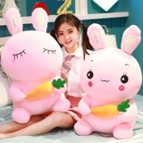 Мультяшная плюшевая игрушка, кролик, тряпичная кукла для сна, подушка для обнимания