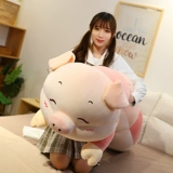 Милая плюшевая подушка, игрушка, успокаивающая тряпичная кукла на день Святого Валентина, свинья, подарок на день рождения