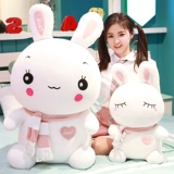 Мультяшная плюшевая игрушка, кролик, тряпичная кукла для сна, подушка для обнимания