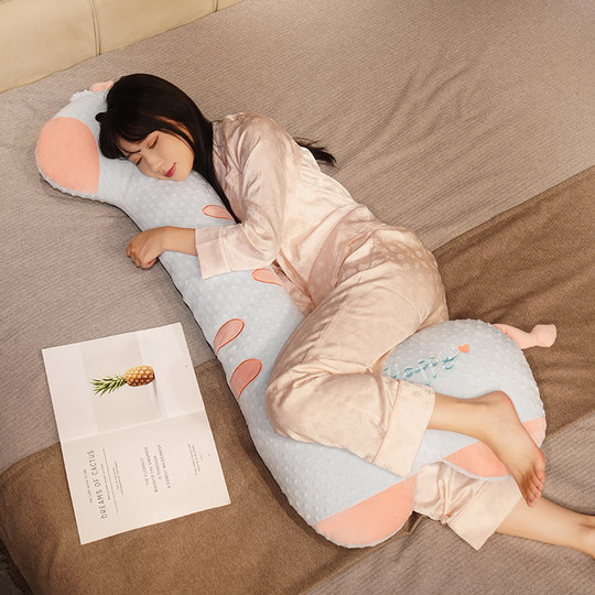 A类可爱豆豆绒小马抱枕女生睡觉专用夹腿玩偶儿童毛绒玩具布娃娃