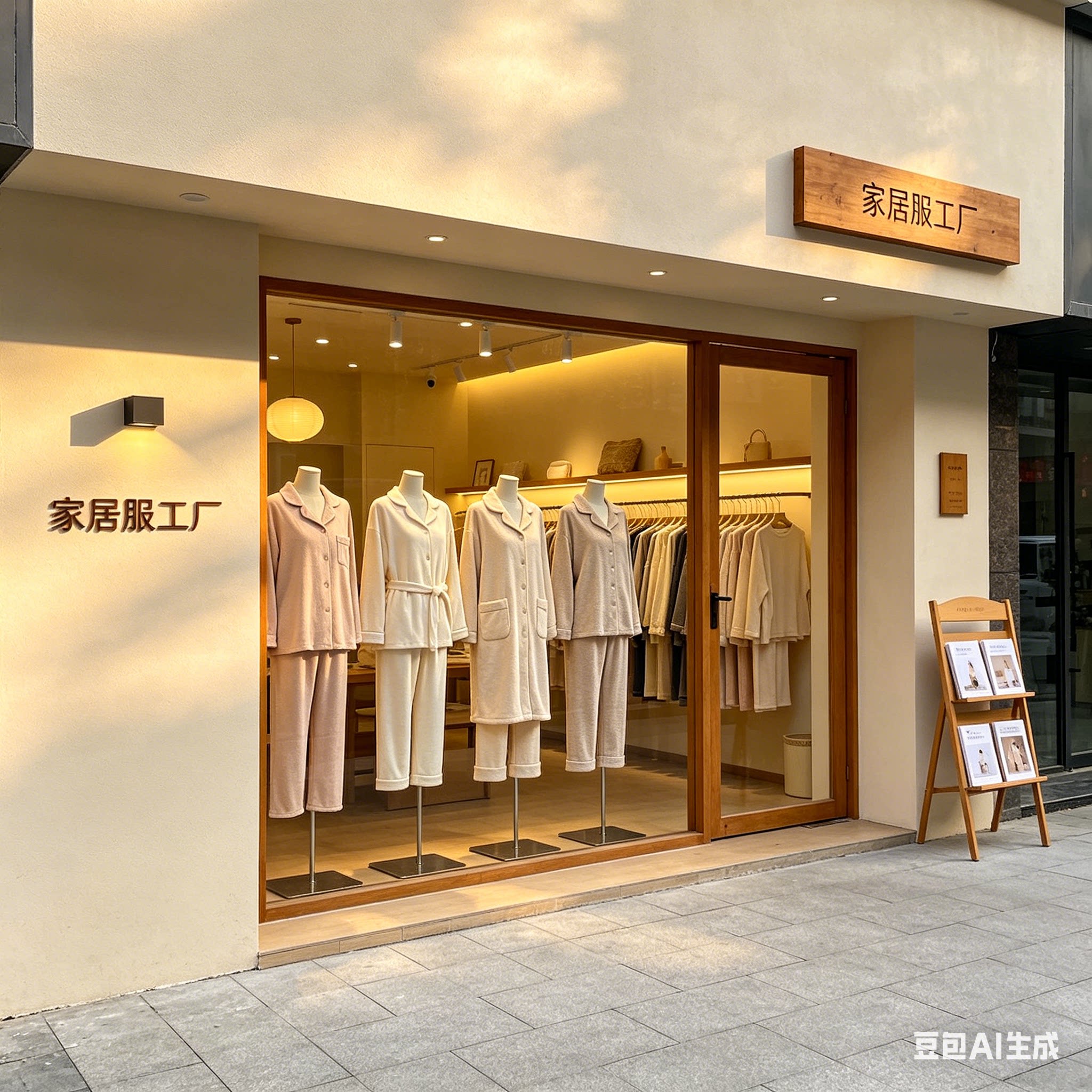 瑞斯铂格家居服睡衣工厂店的LOGO