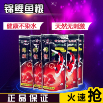 5 sacks of fish Dr. Jin carp Carp Grass Carp Universal 125g Fish Grain Fish Food Feed Added Color Gain