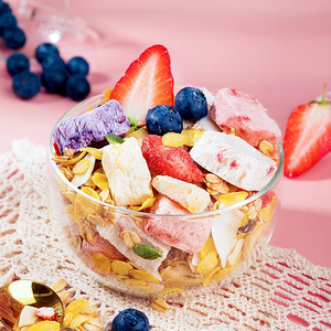 老金磨方酸奶果粒烘焙麦片