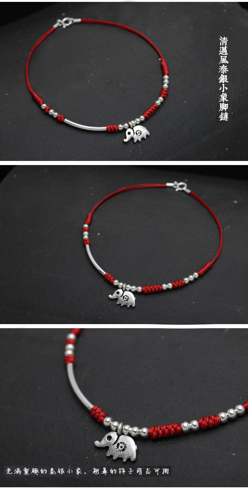 Bracelet de cheville Femme en Argenterie - Ref 3105159 Image 7
