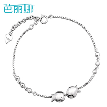 Barina 925 Silver Bracelet Women Couples Small Fish Japanese Korean Silver Jewelry Send Girls Valentines Day Gift