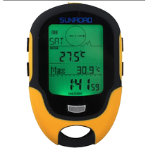 sunroad altimeter storm warning flashlight barometer compass thermometer weather forecast FR510