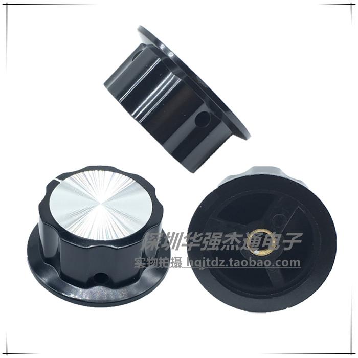 Glue wood knob MF-A05 potentiometers knob cap suitable for WH118 WX050 inner hole 6MM copper core switch cap