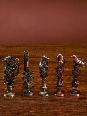 Fire paint seal set Three-dimensional Harry Potter peripheral Hobbyist student gift gift