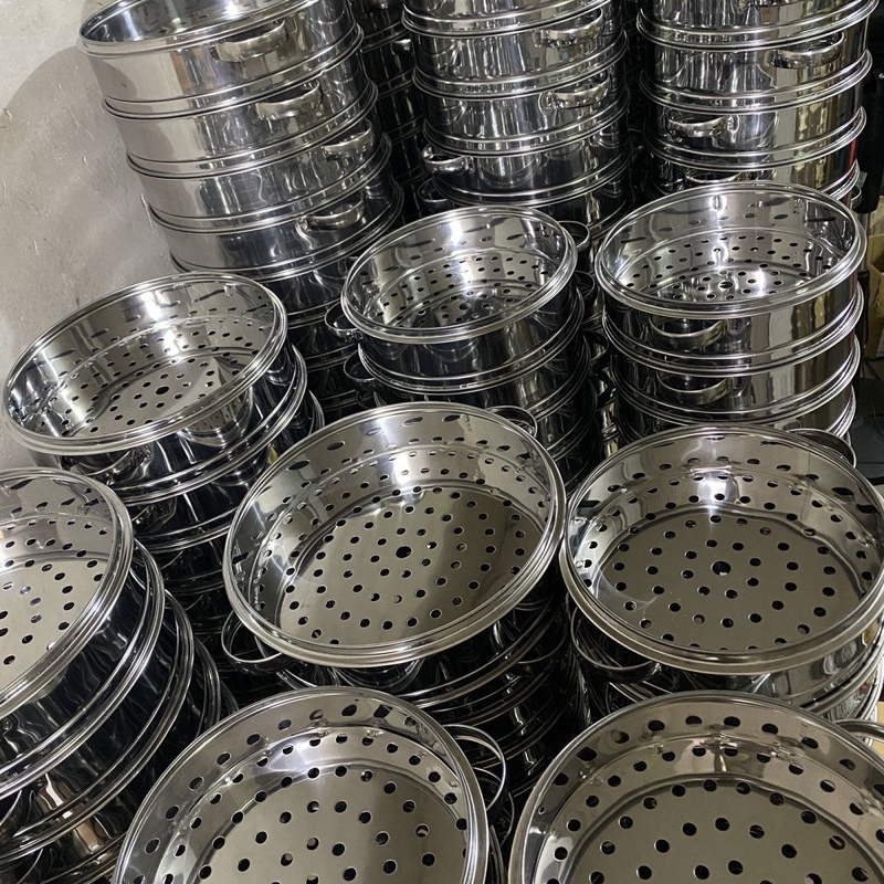 Wholesale Stainless Steel Steamer with Multiple Layers and Thickened Steaming Trays, Specifically for Steaming Xiaolongbao, Steamed Dumplings, and Dumplings, Suitable for Shaxian Wholesale Stainless Steel Steamer with Multiple Layers and Thickened Steaming Trays, Specifically for Steaming Xiaolongbao, Steamed Dumplings, and Dumplings, Suitable for Shaxian