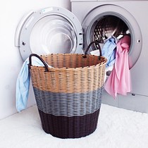  Toy frame dirty clothes clothes storage basket basket bedroom folding Korean frame swag old expansion basket bucket dirty clothes basket