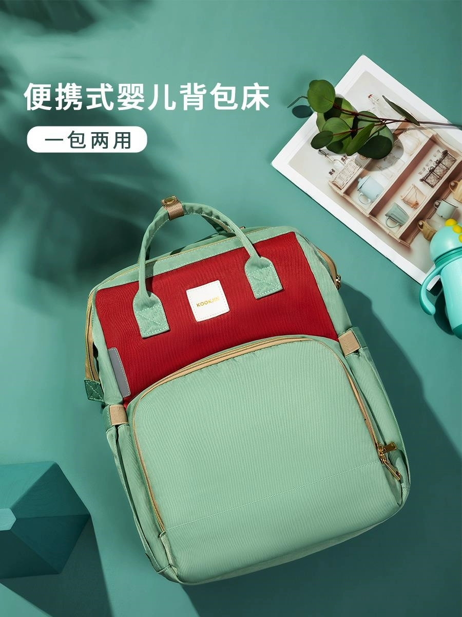 Mommy bag siêu nhẹ, siêu nhẹ túi du lịch Baoma Nhật Bản, đa chức năng lót trung bình, túi bố có ngăn, mới - Túi / túi Baby