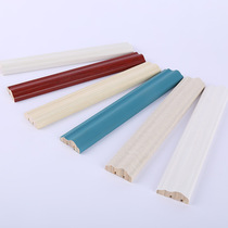 Non-lacquered plate eco-plate assorted solid wood lines Roman column wardrobe cabinets Paint Free European-style closing line Outer hanging line