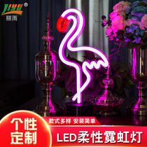 Flexible LED neon art lamps modeling luminous word design bar decoration custom 12V power supply