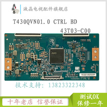 Original disassembly machine Changhong 43C1U LCD TV accessories logic board 43T03 a C00 T430QVN01 0 Good
