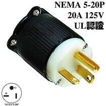 J-716 NEMA 5-20P beauty gauge plug 20A 125VULCUL T word male generator medical device