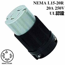 WJ-9421B NEMA L15 -20 connector 20A 250V beauty gauge socket Textile machinery lighting socket