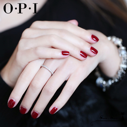 OPI sơn móng tay chính hãng màu sắc cổ điển net rượu vang đỏ đỏ màu nude không độc hại lâu dài cà phê ngọc trai sâu rượu vang đỏ - Sơn móng tay / Móng tay và móng chân sơn gel màu nâu tây