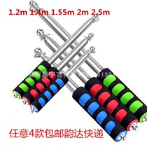 New upscale stainless steel telescopic flagpole guides instructional building to introduce combat deployment Flagpoles Buddha Flag State Flagpole