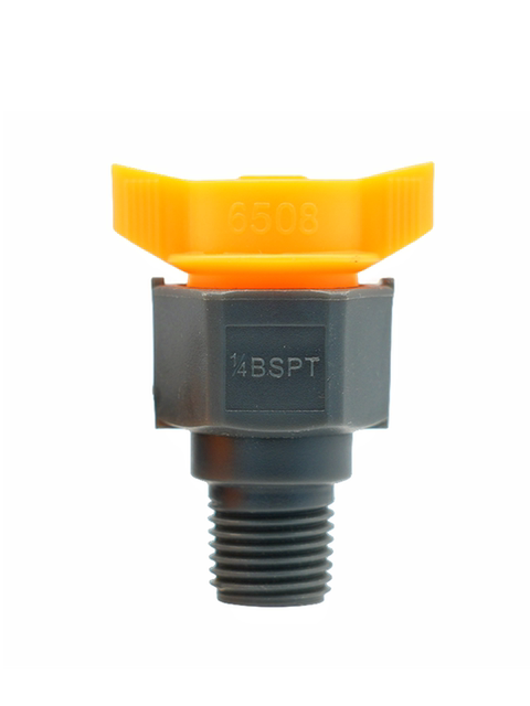1/4 plastic quick disassembly nozzle circuit board cleaning etching machine developer corrosion-resistant fast disassembly fan-shaped atomization nozzle