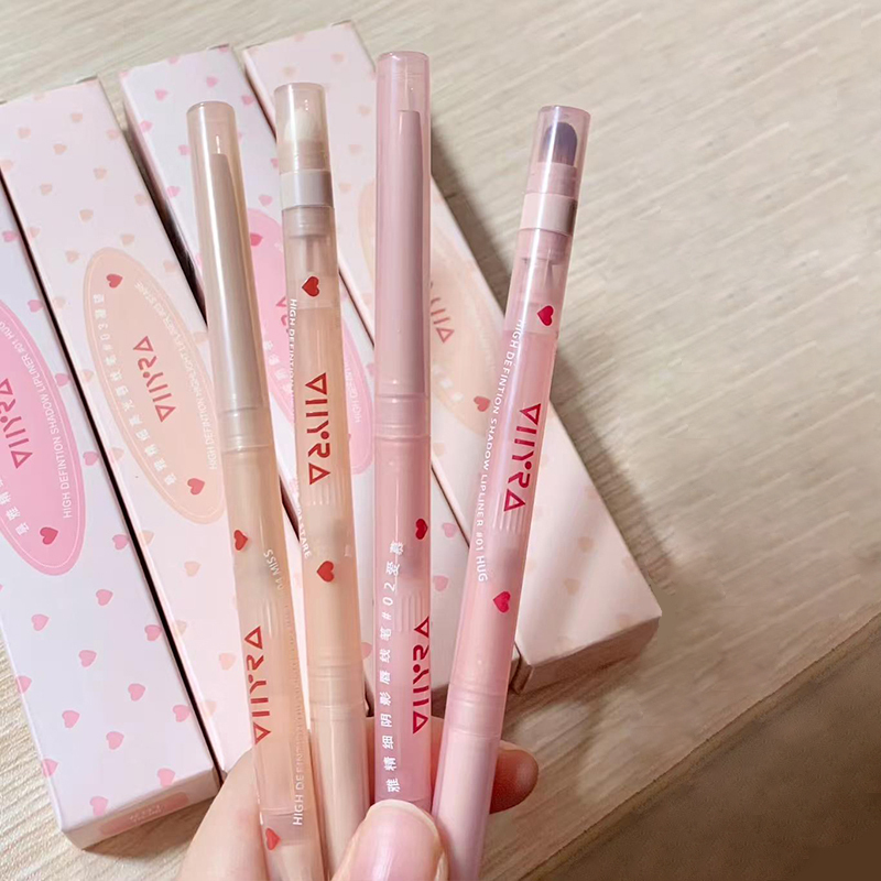 Clearance! Thyra/Tanya Fine Lip Liner Shadow Highlighter Lipstick Plumping Lip Brush Genuine Product