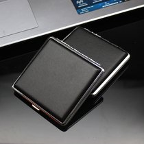 Shake-to-fit cigarette packs 20 Creative Personality Wave Metal Automatic Slingshots for men and women seals ultra-thin cigarette case