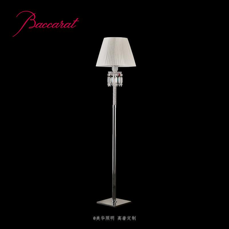 French Baccarat Torch Series Accessible Luxury House Luxury Living Room Bedroom Modern Luxury Crystal Floor Lamp