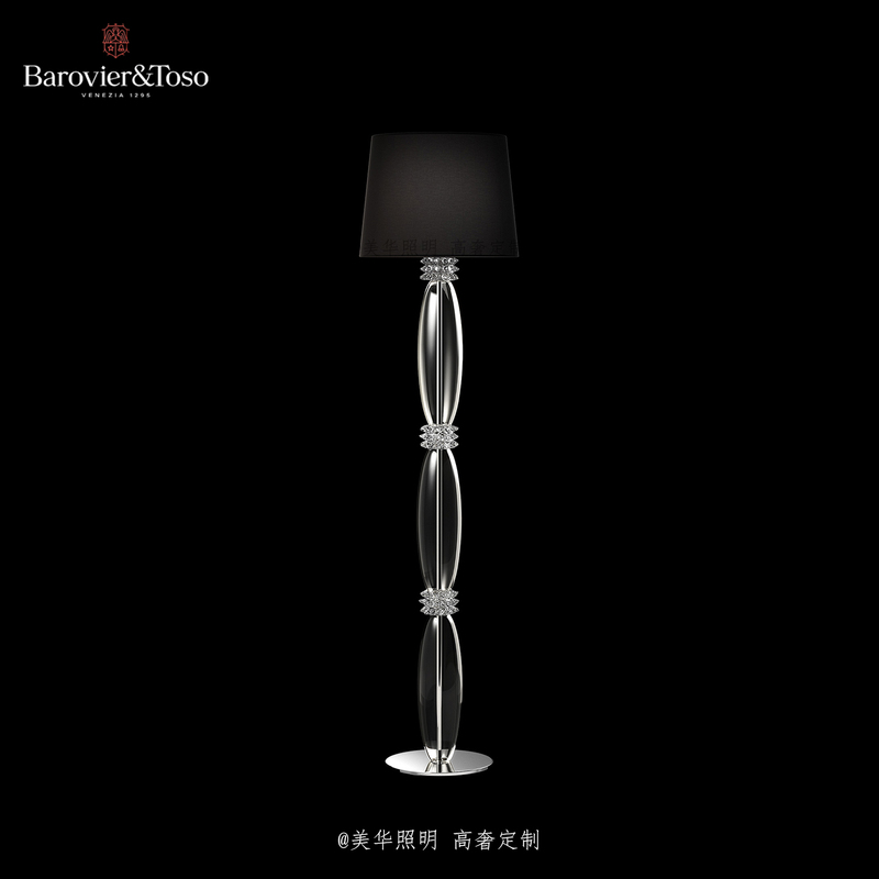Italian Barovier&Toso Luxury Villa Living Room Bedroom High-End Crystal Glass Floor Lamp