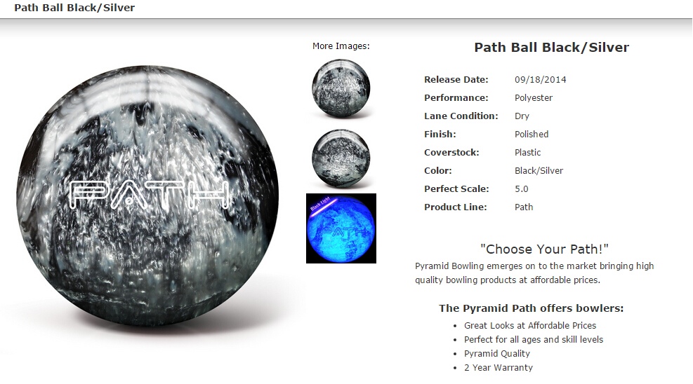 American Pyramid đặc biệt bowling loạt BBC "PATH" UFO thẳng bóng đen bạc bộ đồ chơi bowling enfa	