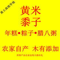 Farmers produce waxy millet rhubarb rice sticky rice soft glutinous rice Dragon Boat Festival Laba porridge zongzi 500g2 people