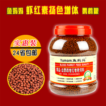 Fish mother boutique blood parrot colorful fish feed Tropical fish Ornamental fish Fish food Fish food multi-province
