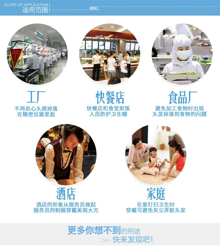 Thoáng khí vệ sinh thực phẩm lưới nắp nhà máy điện tử xưởng làm mũ nam nữ khách sạn căng tin đầu bếp nón bó tóc chống bụi nắp mũ con sâu y tế nón trùm đầu y tế
