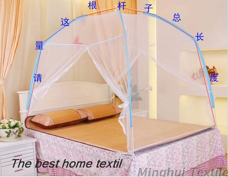 Mông Cổ yurt muỗi net bracket muỗi net phụ kiện ba mở cửa sợi thủy tinh ống bracket muỗi net cực túi