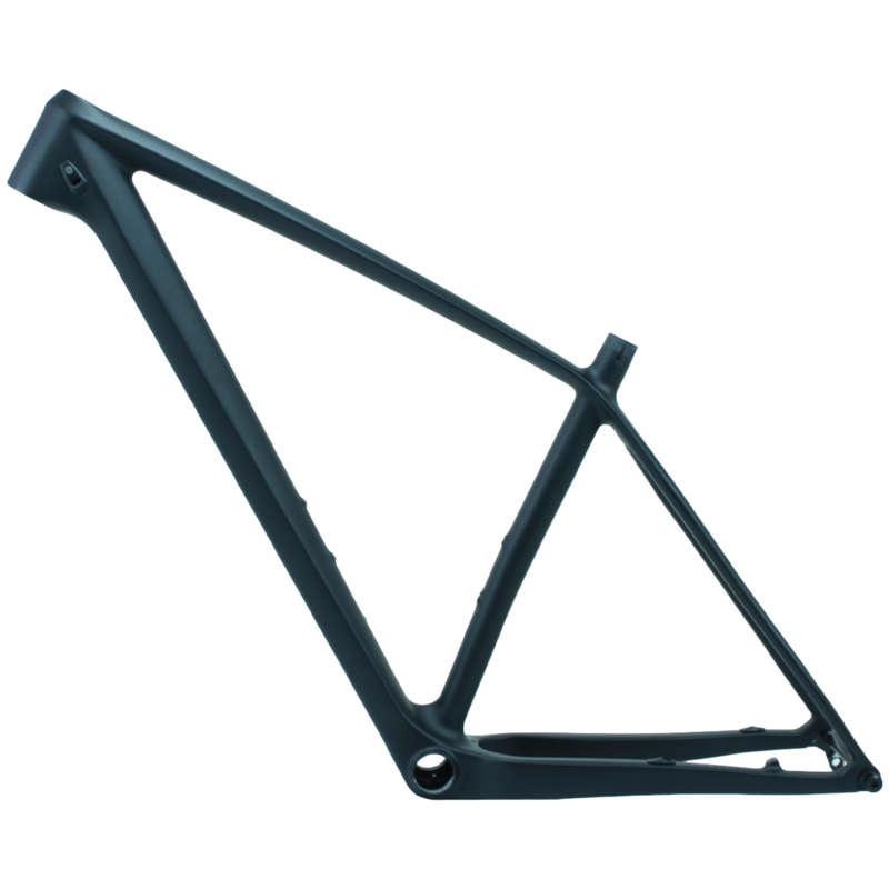 Factory Direct Sales Full Carbon Fiber Climbing Lightweight Inner Wiring Men's and Women's Mountain Bike Frame Cylinder Disc Brake Version