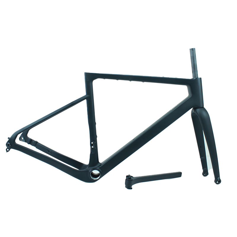 Shenzhen Full Carbon Fiber Off-Road Fully Hidden Internal Wiring Road Bicycle Frame Wind-Breaking Thru-Axle Disc Brake Version Shenzhen Full Carbon Fiber Off-Road Fully Hidden Internal Wiring Road Bicycle Frame Wind-Breaking Thru-Axle Disc Brake Version