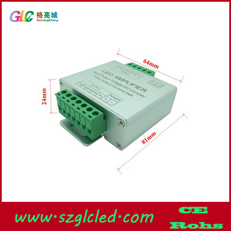 RGBW amplifier RGBY repeaters RGB seven colored lights with module lamp string controller Four-way sub-controller 30A