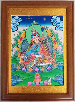 Tibetan Nepal hand-painted Thangka King Kong Mandala mineral pigment background wall decoration dedicated to Buddhist Hall Zhaocai Town House