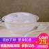 Jingdezhen nồi gốm tròn 9 inch nồi gốm bộ đồ ăn sáng tạo hộ gia đình lớn bát súp