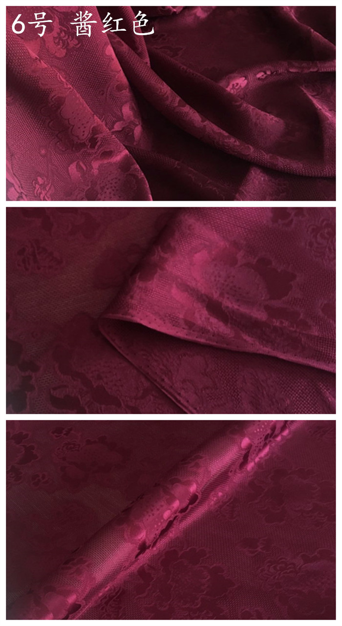 Jacquard Jacquard Vải Jacquard lụa Openwork jacquard lụa tơ tằm Vải lụa rộng jacquard rỗng - Vải vải tự làm vải họa tiết thổ cẩm