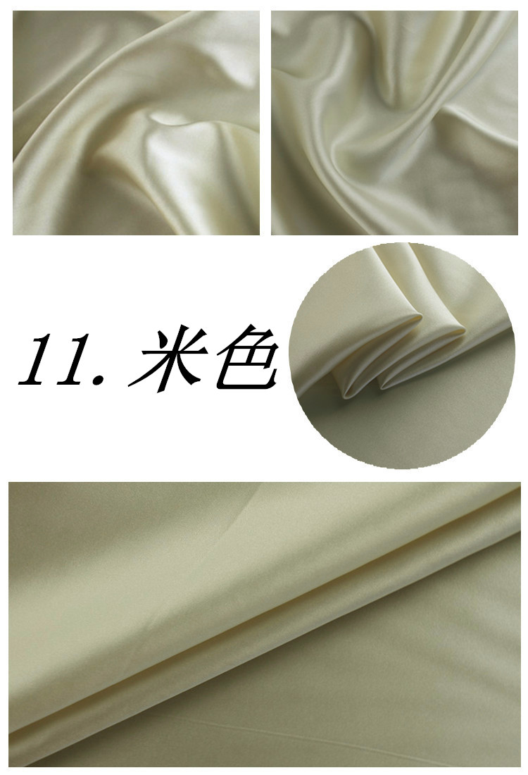 Vải lụa crepe satin Mumi lụa crepe satin vải 16 * thường lớn nhà máy vải hàng trực tiếp diy - Vải vải tự làm vải dạ nỉ