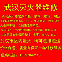 Wuhan fire extinguisher maintenance and sales annual examination test pressurized powder replacement rental annual inspection dressing and filling fire fighting equipment