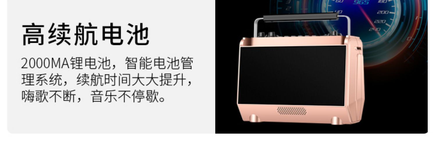 bộ phát wifi 4g huawei Amoi Square Dance Sound Không dây Loa siêu trầm Bluetooth Thẻ di động nhỏ Máy nghe nhạc cầm tay Loa ngoài trời - Trình phát TV thông minh thiết bị phát wifi từ sim 4g