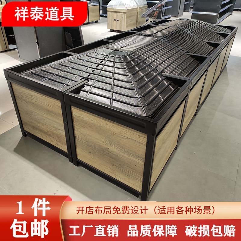 Supermarket fruit shop fake bottom boutique pile head fruit and vegetable pile head fruit and vegetable fresh shelf display props fake bottom