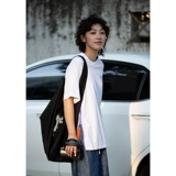 Дорожная дышащая быстросохнущая летняя шелковая футболка с коротким рукавом, оверсайз