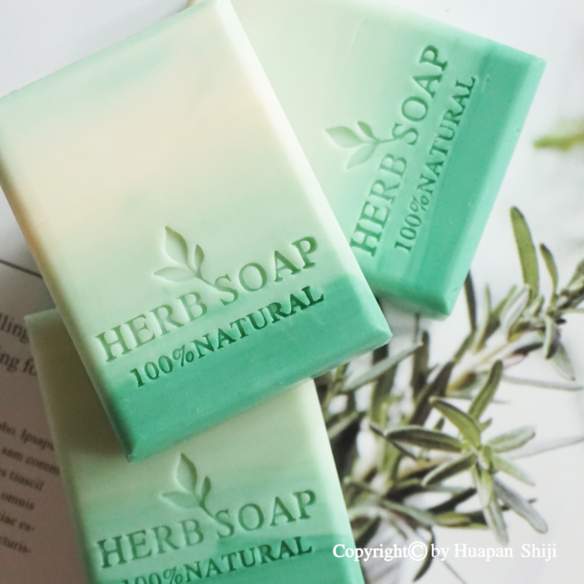 (HP2080) 5x3 English Plants Original personality Custom Chapter Design belongs to your exclusive logo