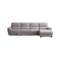(Same model offline) Chivas First Class Modern Simple Fabric Electric Tofu Block Corner Sofa 11990
