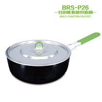 New product brothers BRS-P26 outdoor large pan frying pan frying pan non-stick pan