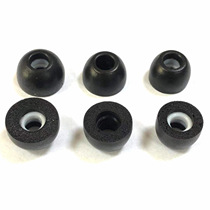 Suitable for Airpods Pro earphone covers anti-noise earplugs wireless Bluetooth earphone covers cotton ear caps black