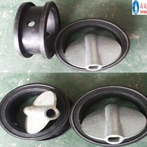 Tongda rubber ring butterfly valve Tongda rubber sleeve DN100 125 rubber sleeve bulk cement tank truck access to the sealing rubber ring