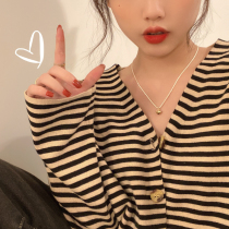 Selling Galaxy love pendant neck chain high sense light luxury niche necklace female 2021 New Wild choker