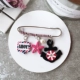 Corsage trâm cài phụ kiện phụ nữ áo khoác pin cardigan Hàn Quốc đơn giản dễ thương trang sức hoạt hình áo len áo khoác pin khóa